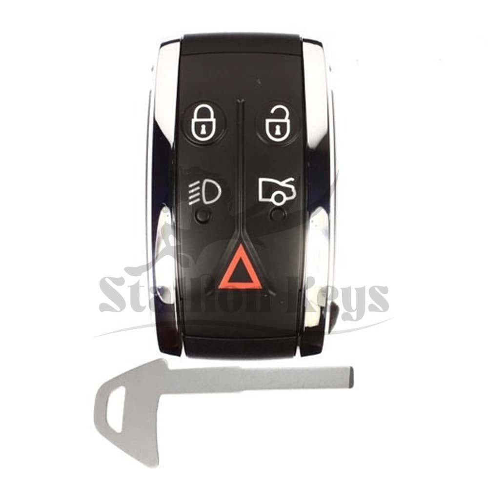 2007-2015 Jaguar XK / XKR / XF / 5-Button Smart Key / KR55WK49244 / 315 MHz / AFTERMARKET 2007-2015 Jaguar XK / XKR / XF / 5-Button Smart Key / KR55WK49244 / 315 MHz / AFTERMARKET